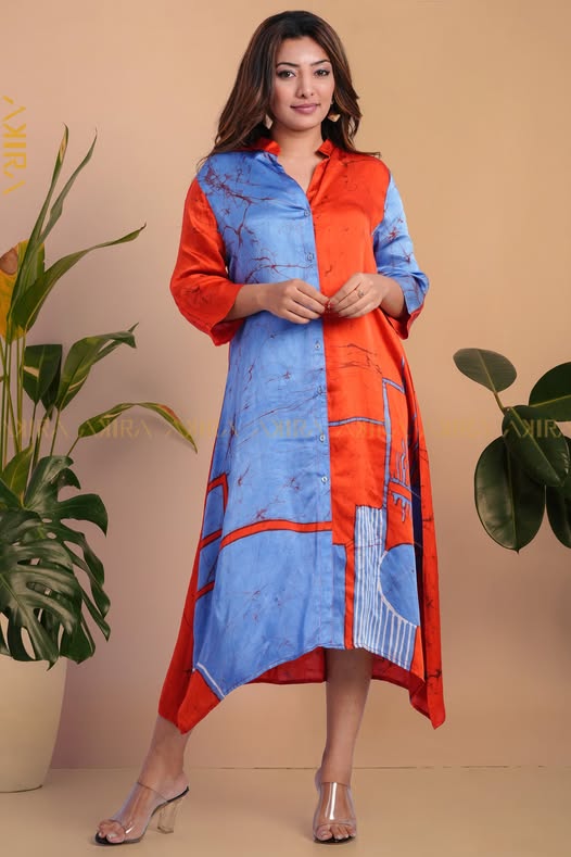 Kayla Batik Silk Party Dress | Kaftan, Bohemian Dress, Floral Dress, Boho Maxi Dress