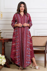 Louisa Elegant Dress | Kaftan, Bohemian Dress, Floral Dress, Boho Maxi Dress