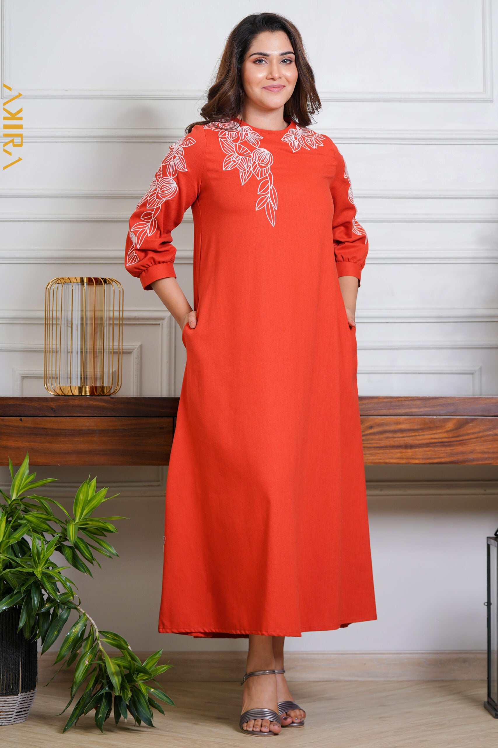 Sienna Sunset Dress | Kaftan, Bohemian Dress, Floral Dress, Boho Maxi Dress