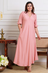 Rose Fiona Lady Dress | Kaftan, Bohemian Dress, Floral Dress, Boho Maxi Dress