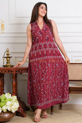 Elizabeth Elegant Dress | Kaftan, Bohemian Dress, Floral Dress, Boho Maxi Dress