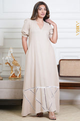 Tribal Charm Dress | Kaftan, Bohemian Dress, Floral Dress, Boho Maxi Dress