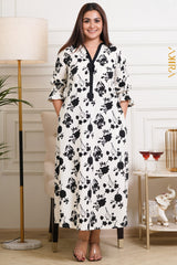 Elegant Eclipse Dress | Kaftan, Bohemian Dress, Floral Dress, Boho Maxi Dress