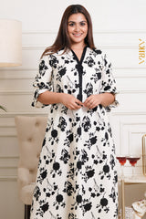 Elegant Eclipse Dress | Kaftan, Bohemian Dress, Floral Dress, Boho Maxi Dress