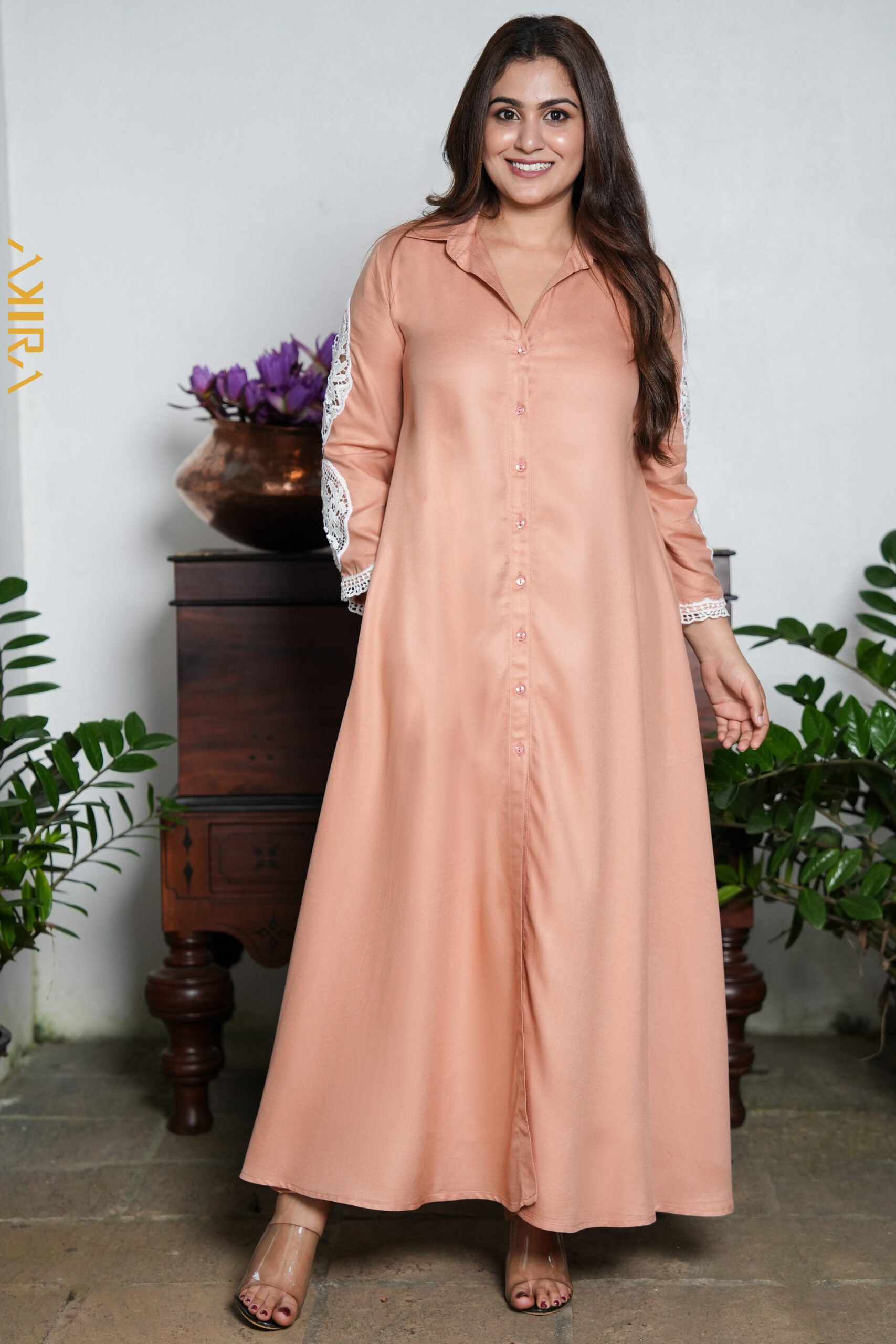 Rosewood Elegance Dress | Kaftan, Bohemian Dress, Floral Dress, Boho Maxi Dress