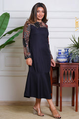 Natalia Elegant Dress | Kaftan, Bohemian Dress, Floral Dress, Boho Maxi Dress