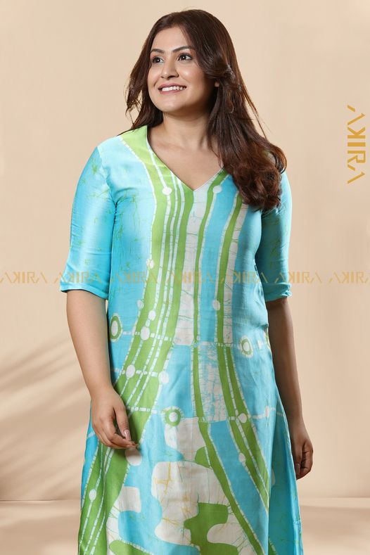 Ocean Mist Exclusive Silk Dress | Kaftan, Bohemian Dress, Floral Dress, Boho Maxi Dress