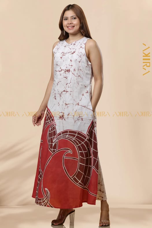 Tranquil Aura Batik Dress | Kaftan, Bohemian Dress, Floral Dress, Boho Maxi Dress