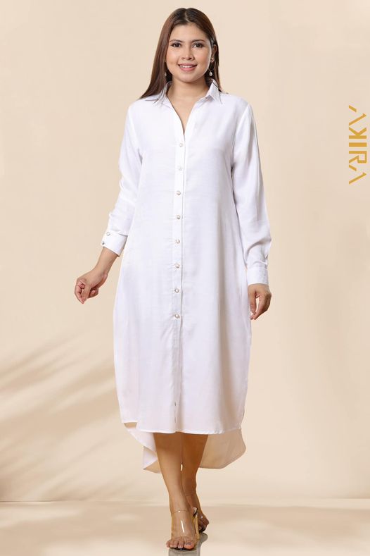 Amber Whitish Exclusive Dress