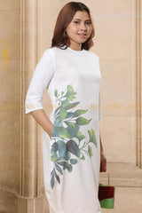 Magnolia Leaves Dress | Kaftan, Bohemian Dress, Floral Dress, Boho Maxi Dress