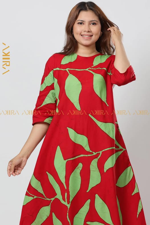 Hyper Leaves Designer Dress | Kaftan, Bohemian Dress, Floral Dress, Boho Maxi Dress
