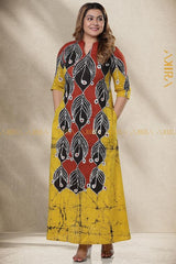 Dicentra Batik Designer Dress