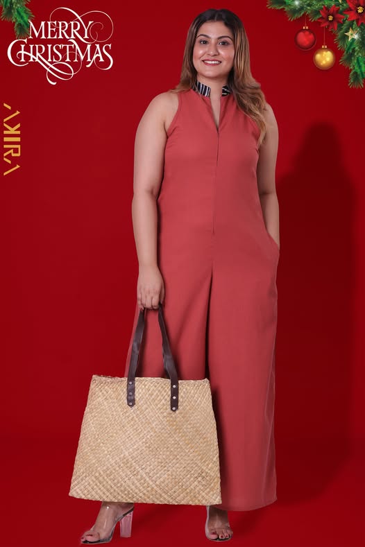 Orange Archid Jumpsuit | Kaftan, Bohemian Dress, Floral Dress, Boho Maxi Dress