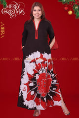 Rudbeckia Cute Batik Dress | Kaftan, Bohemian Dress, Floral Dress, Boho Maxi Dress