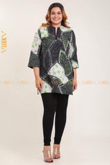 Swamp Hibiscus Batik | Kaftan, Bohemian Dress, Floral Dress, Boho Maxi Dress