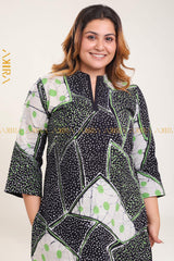 Swamp Hibiscus Batik | Kaftan, Bohemian Dress, Floral Dress, Boho Maxi Dress
