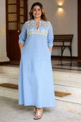 Spring Beauty Dress | Kaftan, Bohemian Dress, Floral Dress, Boho Maxi Dress