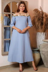 Lavenia Lady Detail Dress | Kaftan, Bohemian Dress, Floral Dress, Boho Maxi Dress