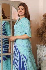 Emily Morning Batik Dress | Kaftan, Bohemian Dress, Floral Dress, Boho Maxi Dress