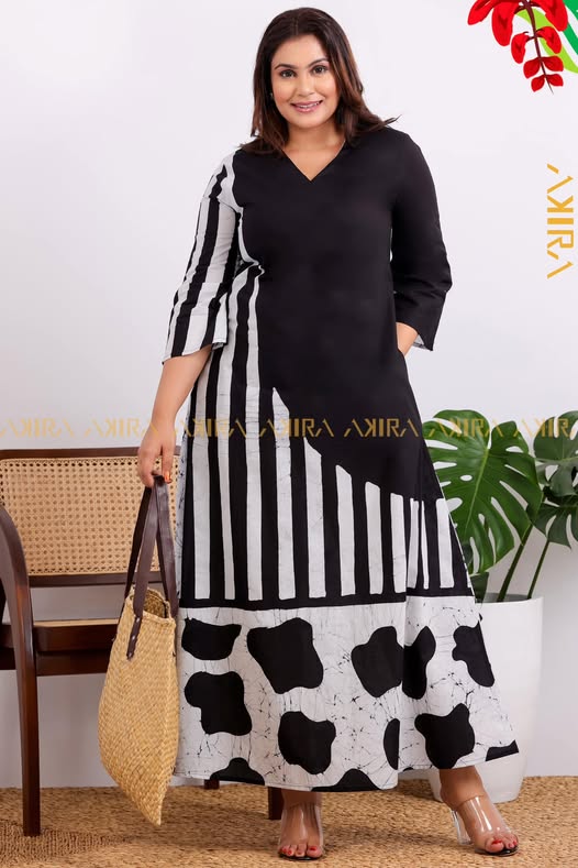Dahlia Batik Designer Dress | Kaftan, Bohemian Dress, Floral Dress, Boho Maxi Dress