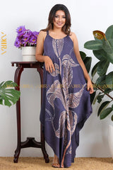 Harmony Orchid Silk Dress