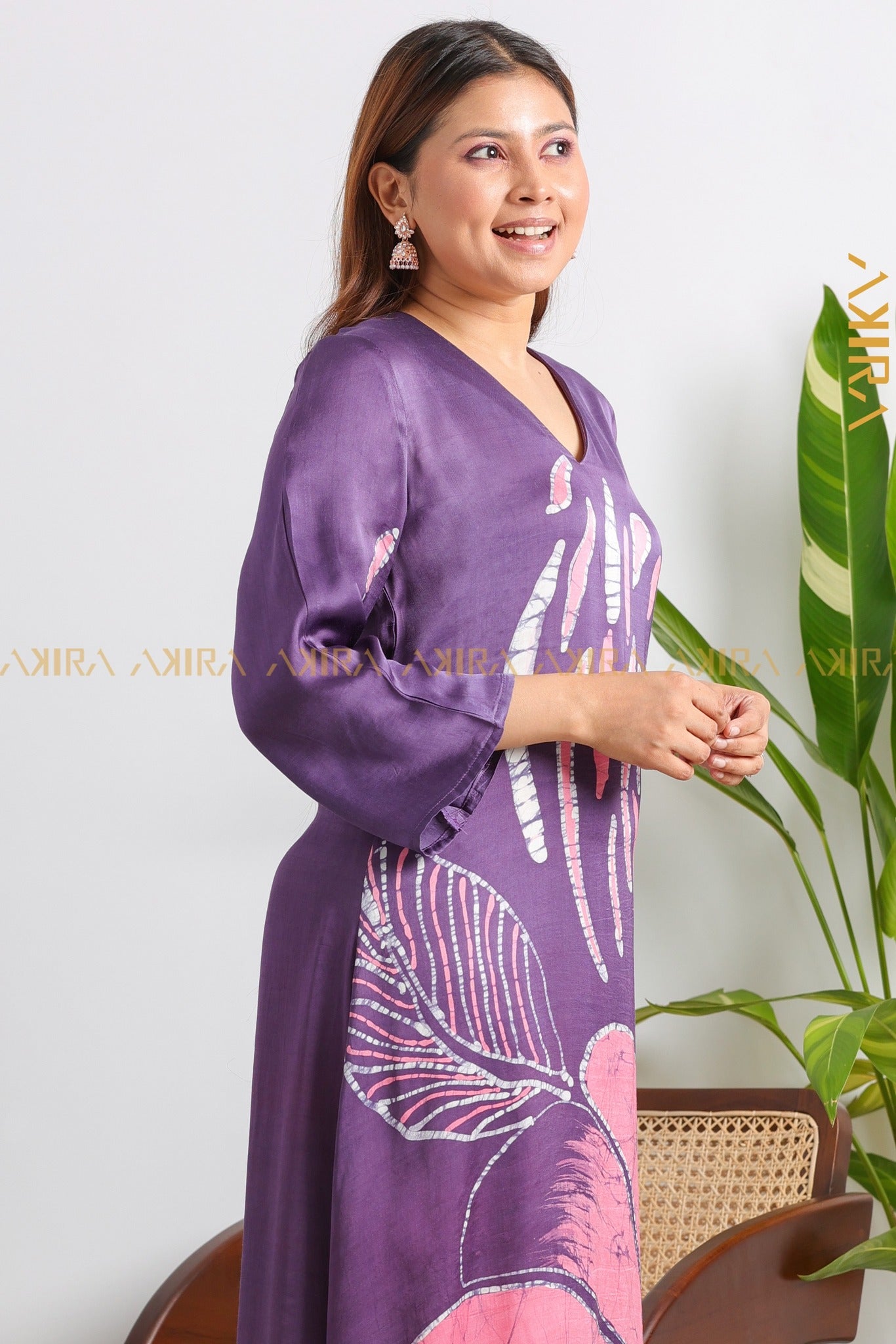 Dream Delight Silk Designer Dress | Kaftan, Bohemian Dress, Floral Dress, Boho Maxi Dress