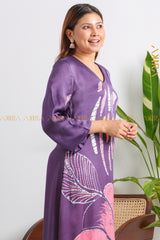 Dream Delight Silk Designer Dress | Kaftan, Bohemian Dress, Floral Dress, Boho Maxi Dress