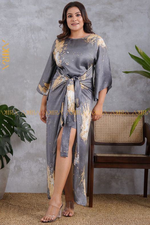 Delight Beauty Silk Elegant Dress