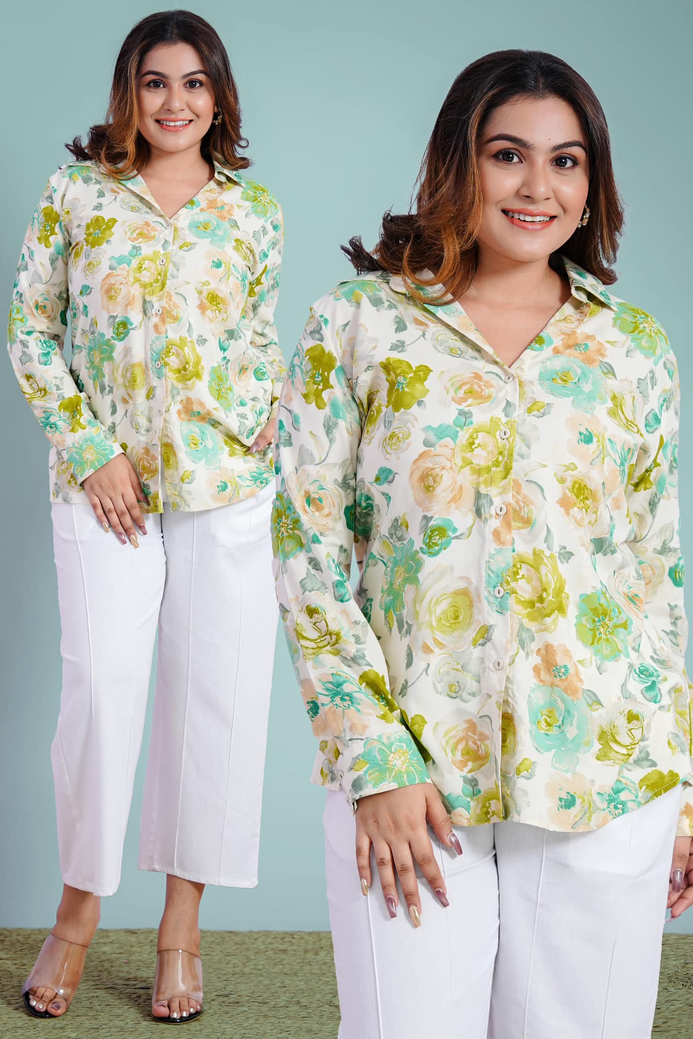 Liyana Floral Top