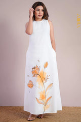 Orchid Opulence Dress | Kaftan, Bohemian Dress, Floral Dress, Boho Maxi Dress