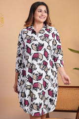 Indigo Designer Dress | Kaftan, Bohemian Dress, Floral Dress, Boho Maxi Dress