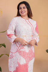 Moonlit Mirage Batik Rayon Dress | Kaftan, Bohemian Dress, Floral Dress, Boho Maxi Dress