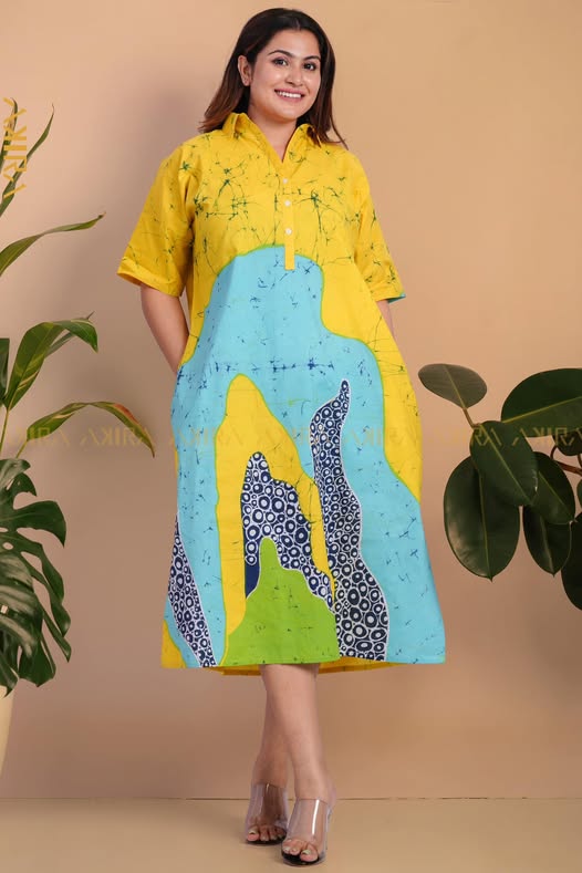 Lady Lavinia Batik Dress | Kaftan, Bohemian Dress, Floral Dress, Boho Maxi Dress