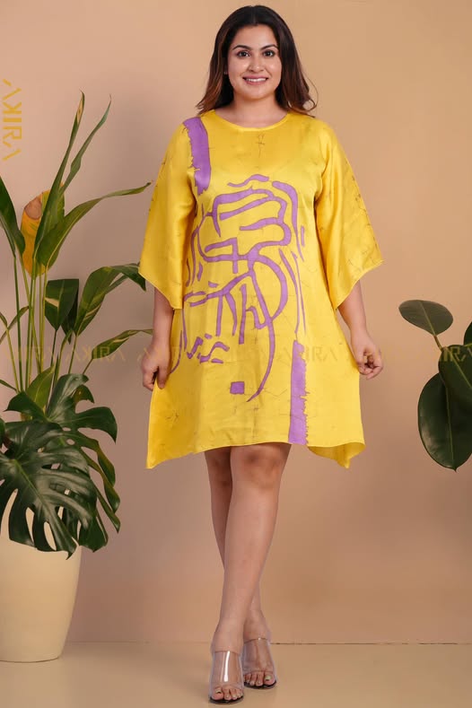 Lady Helene Silk Poncho Dress | Kaftan, Bohemian Dress, Floral Dress, Boho Maxi Dress