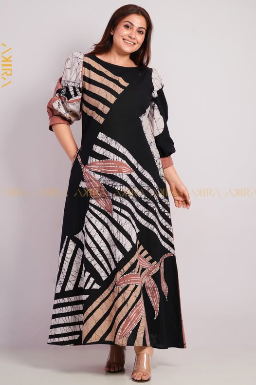 Angela Batik Designer Dress