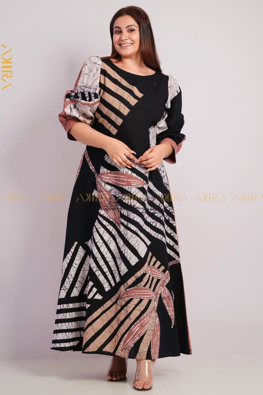 Angela Batik Designer Dress