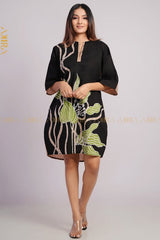 Valentina Batik Designer Dress | Kaftan, Bohemian Dress, Floral Dress, Boho Maxi Dress