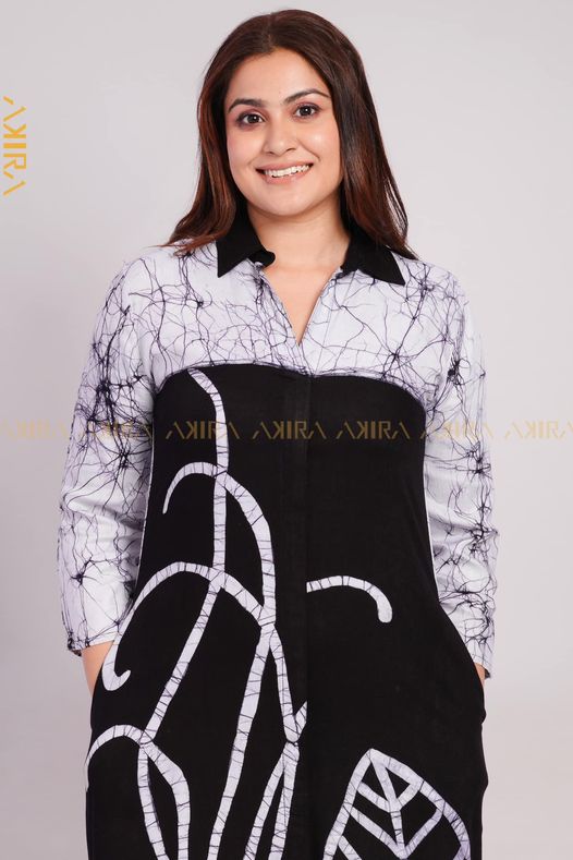 Mantilla Batik Rayon Dress | Kaftan, Bohemian Dress, Floral Dress, Boho Maxi Dress