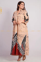 Dreamy Duck Batik Designer Dress