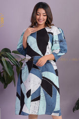 Hazel Batik Designer Dress