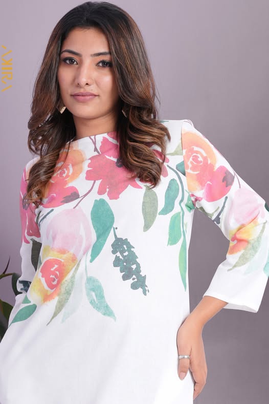 Mix Of Floral Elegant Dress | Kaftan, Bohemian Dress, Floral Dress, Boho Maxi Dress