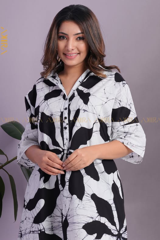 Dark Misty Batik Designer Dress | Kaftan, Bohemian Dress, Floral Dress, Boho Maxi Dress