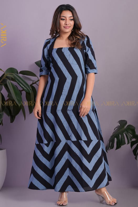 Matilda Batik Designer Dress | Kaftan, Bohemian Dress, Floral Dress, Boho Maxi Dress