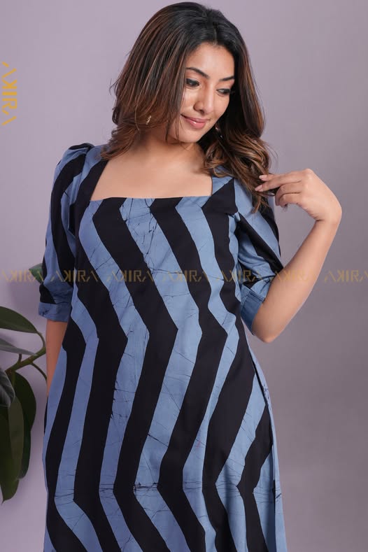 Matilda Batik Designer Dress | Kaftan, Bohemian Dress, Floral Dress, Boho Maxi Dress