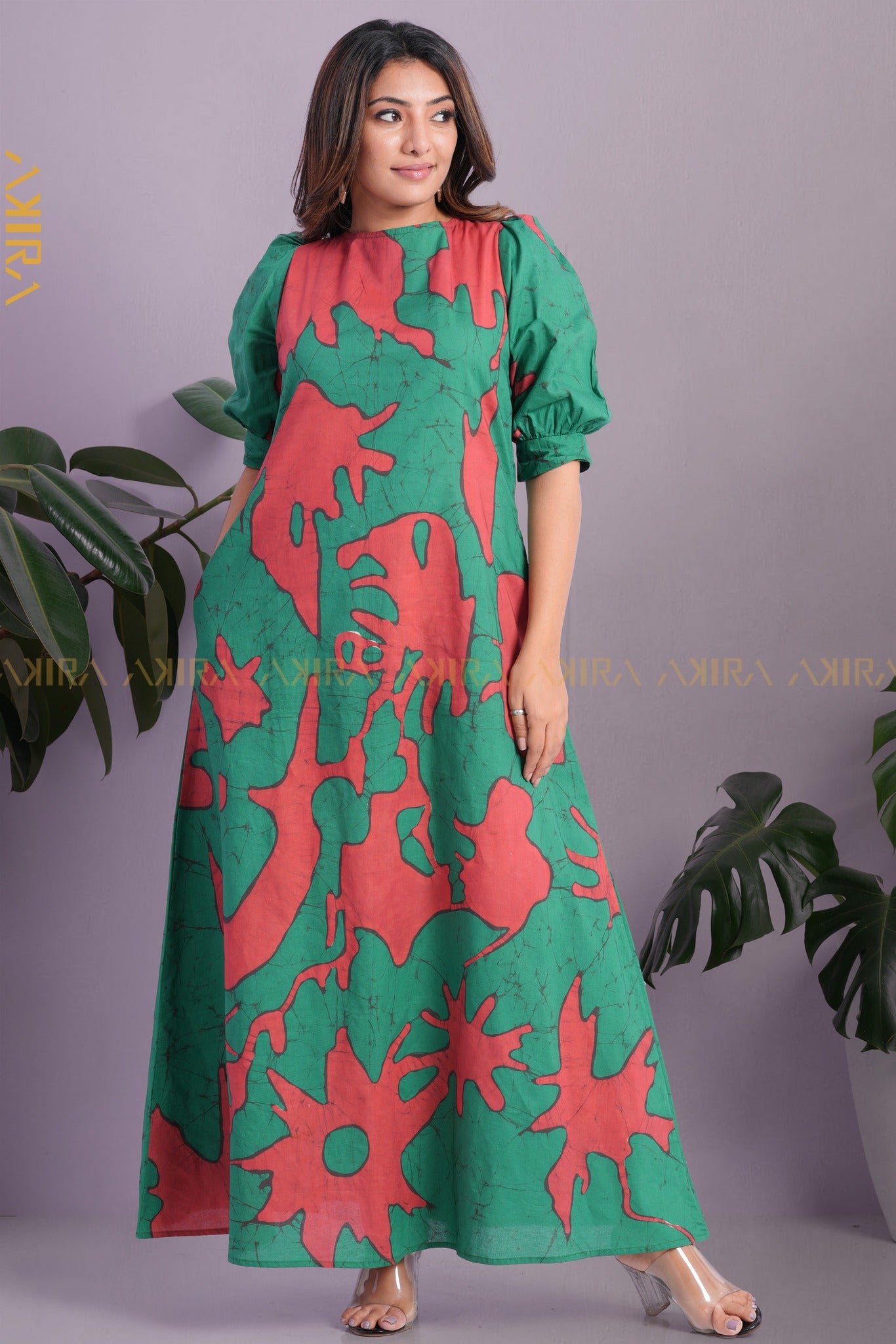 Eleonora Batik Designer Dress