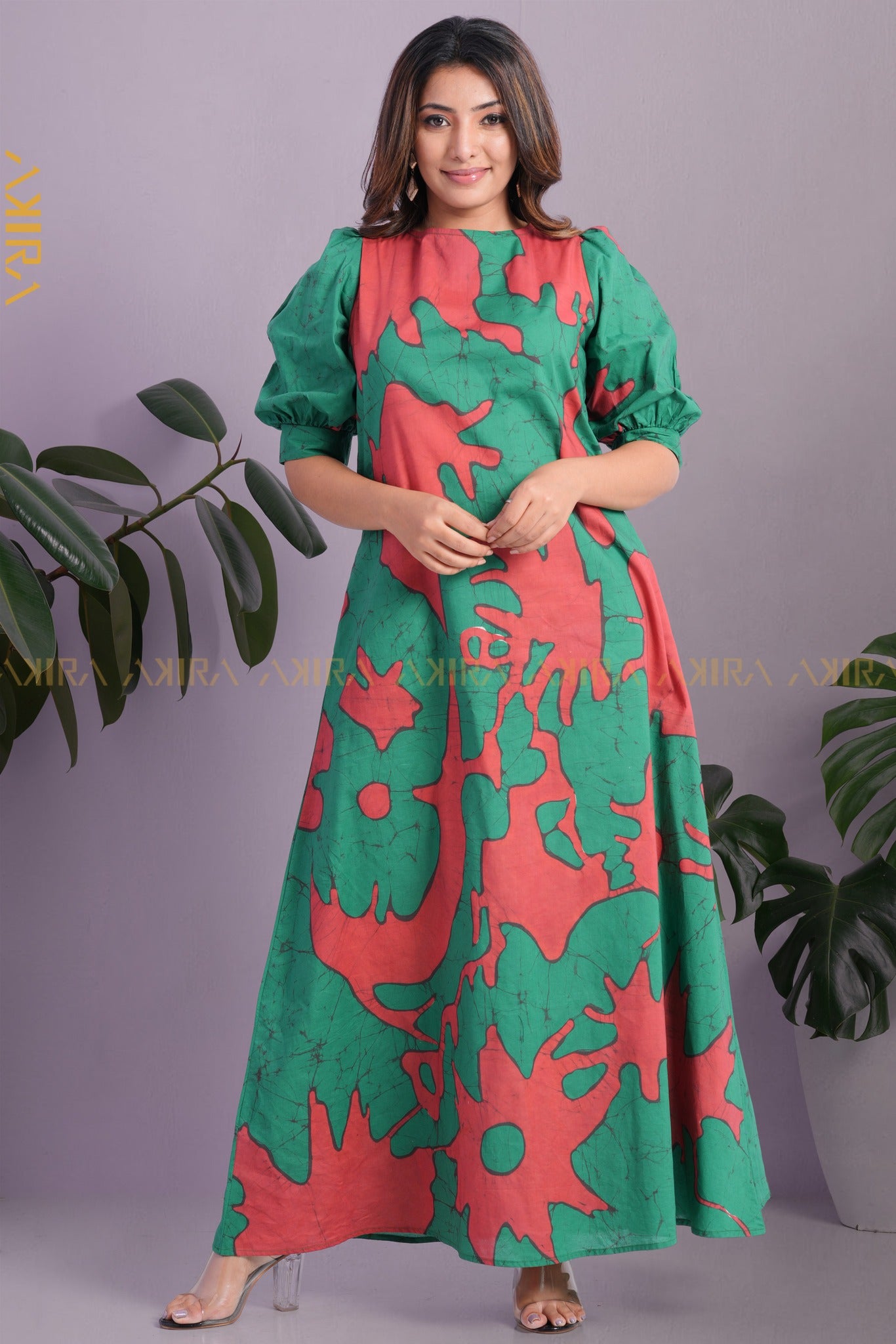 Eleonora Batik Designer Dress