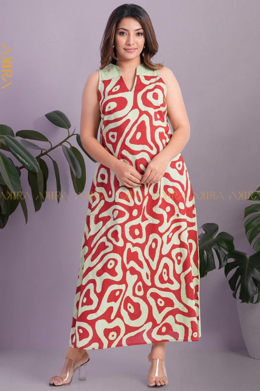 Vivienne Designer Batik Dress