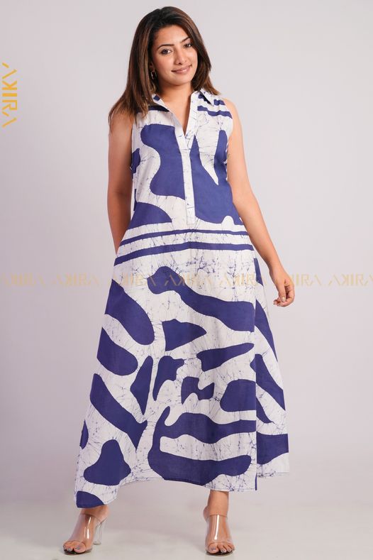 Jessica Batik Designer Dress | Kaftan, Bohemian Dress, Floral Dress, Boho Maxi Dress