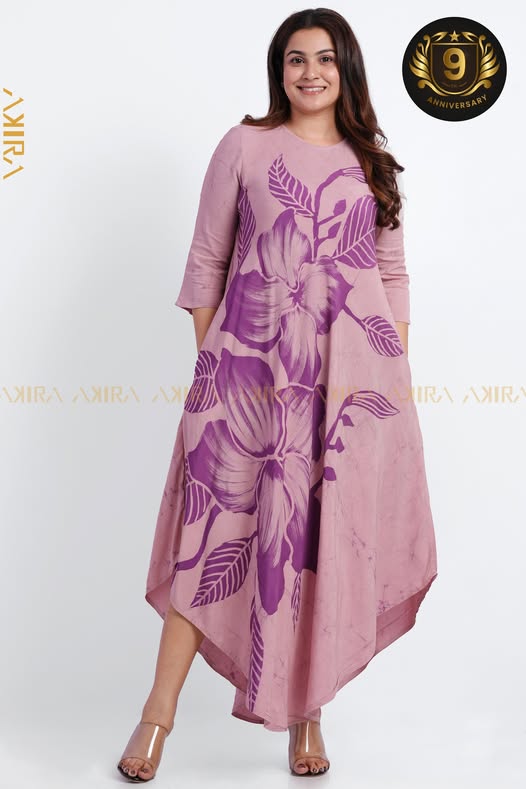 Wildflower Batik Dress | Kaftan, Bohemian Dress, Floral Dress, Boho Maxi Dress
