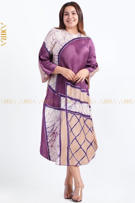 Purple Dream Silk Party Dress | Kaftan, Bohemian Dress, Floral Dress, Boho Maxi Dress